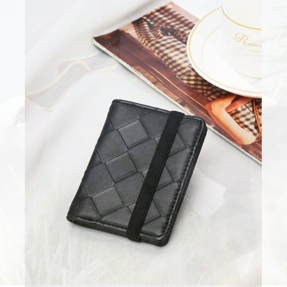 New Men Braided Card Holder 163